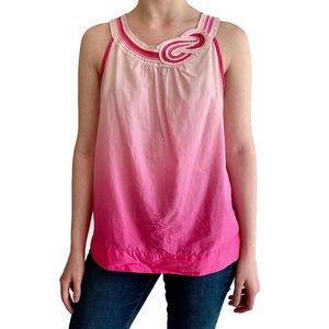 Tommy Hilfiger Graduated Pink Top